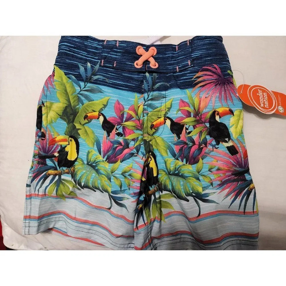 Swim Trunks. KIDS. SUMMER VIBES. SIZE XS. BRAND NEW. SUPER CUTE - Picture 1 of 8